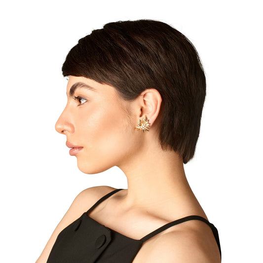 Henry Danker 3-D diamond leaf