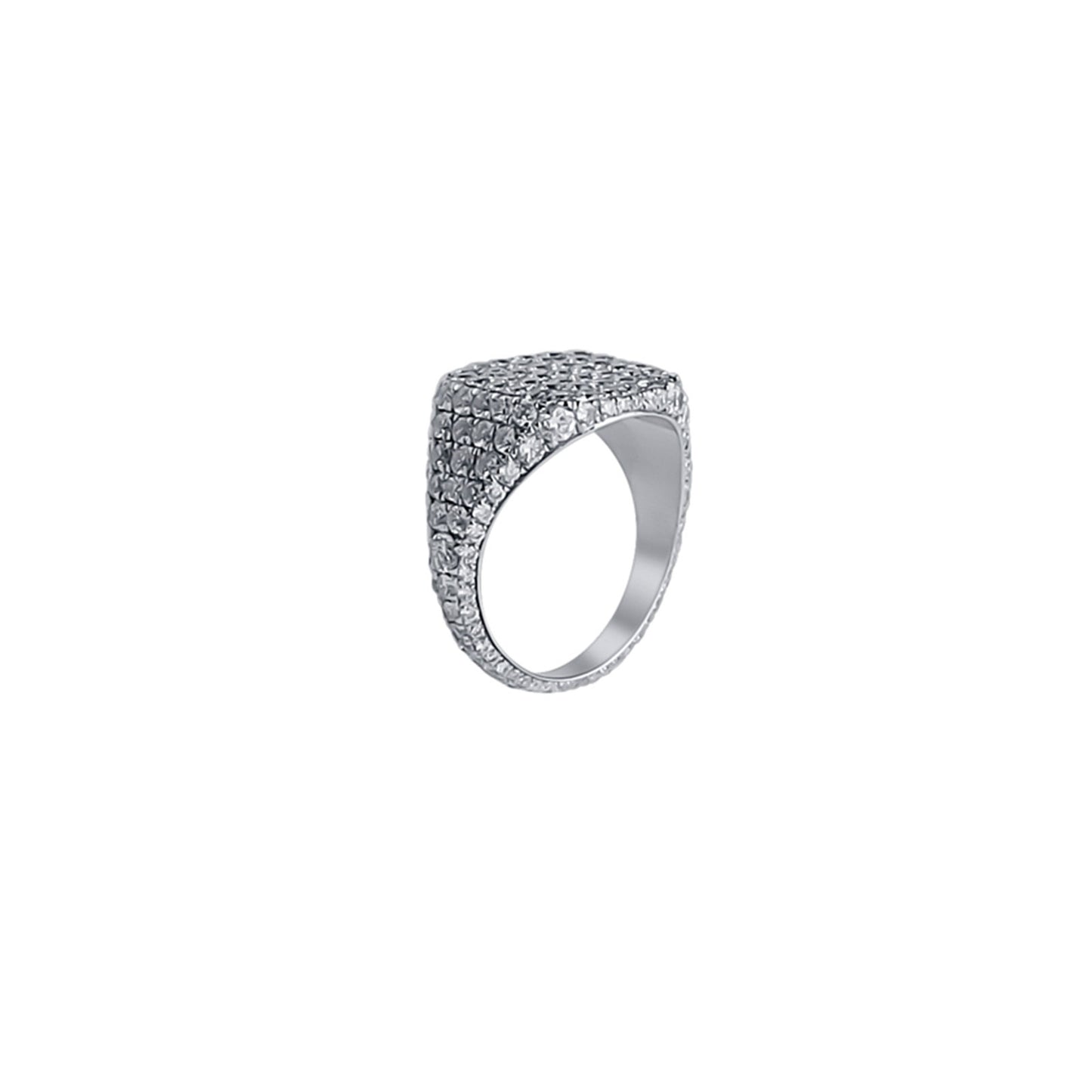 Diamond Pinky Ring