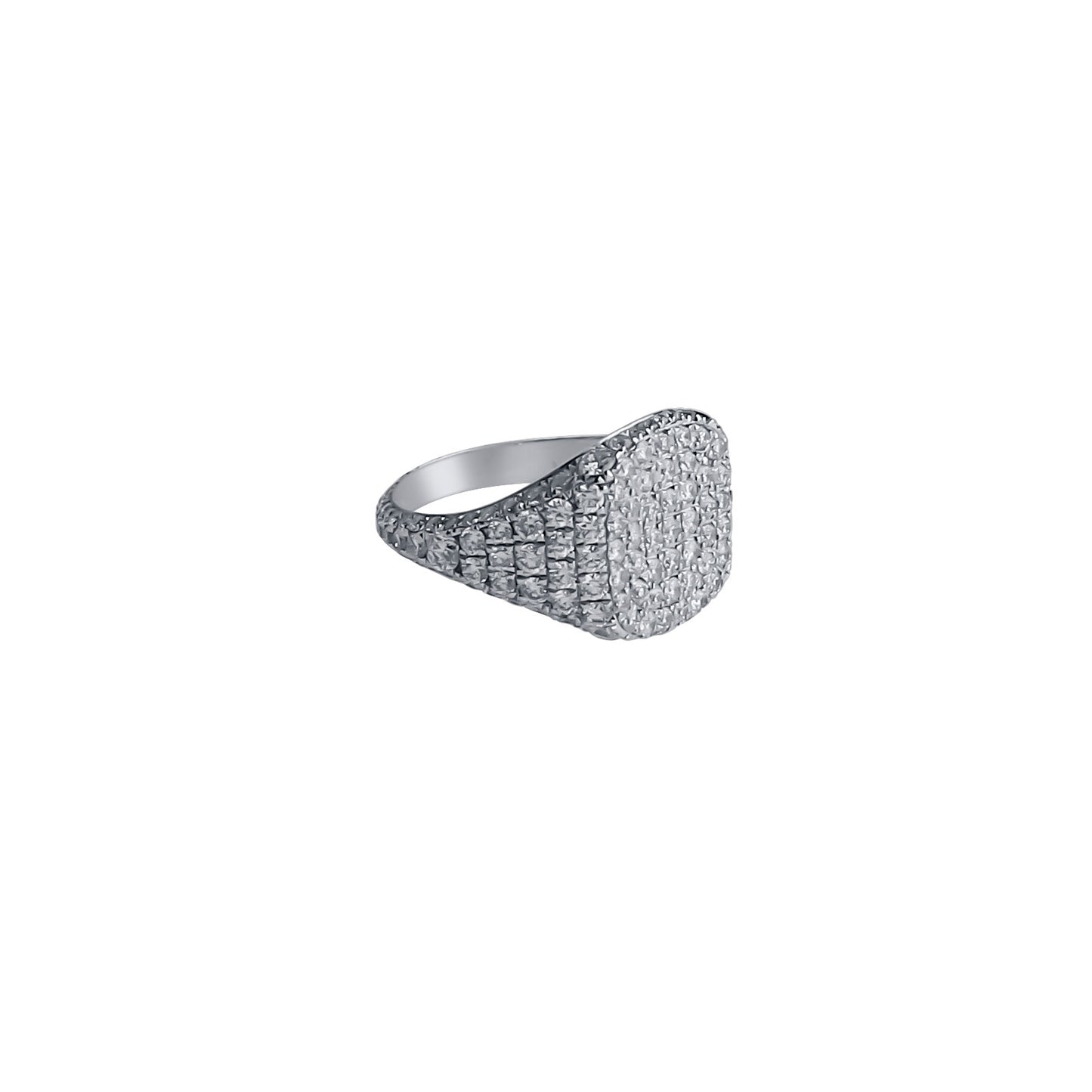 Diamond Pinky Ring