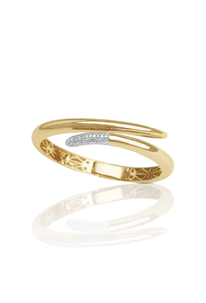 Double Python Tail Bangle