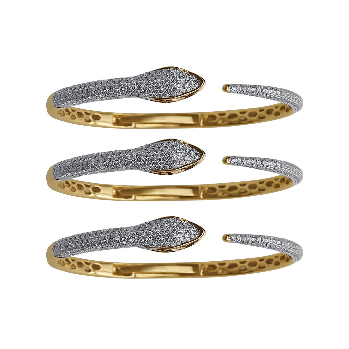 L'garé Classic Python Bangle