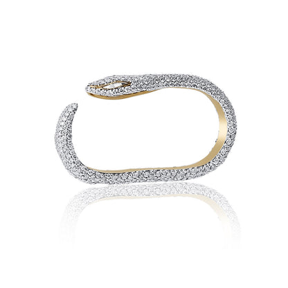 Double Finger Serpent Ring