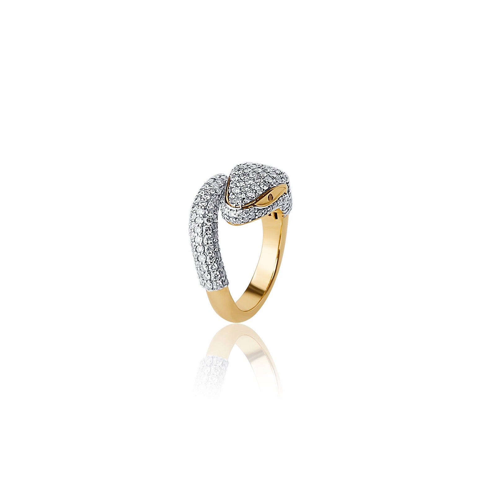 Python Gold Ring Jumbo Python Ring – L'GARÉ