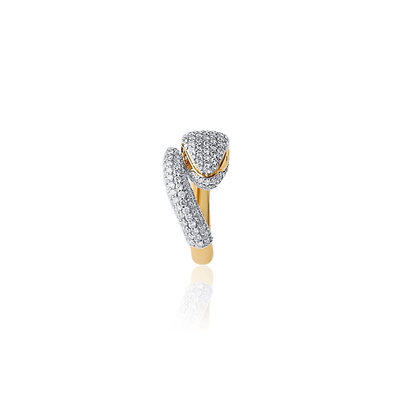 Python Gold Ring Jumbo Python Ring – L'GARÉ