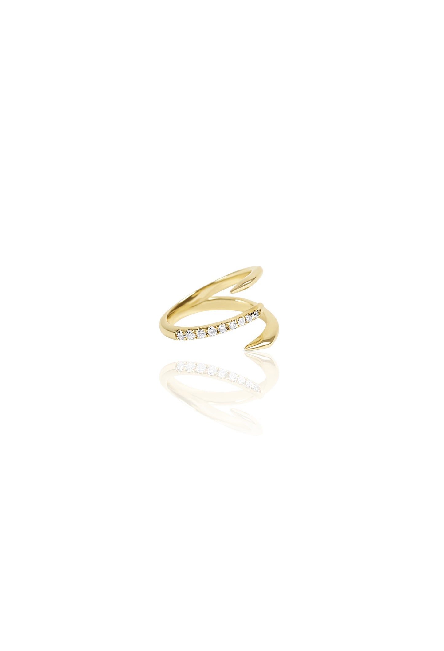 Diamond Claw Ring