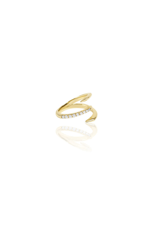 Diamond Claw Ring